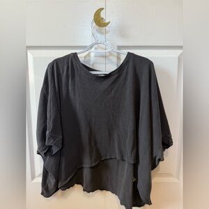 Free people slouchy shirt